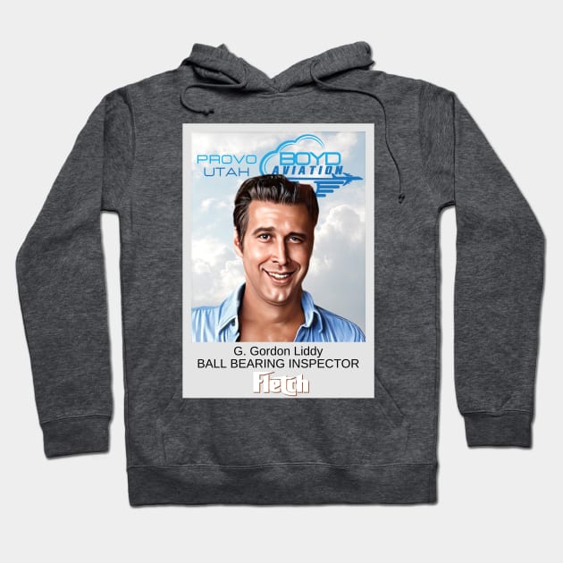 FLETCH - G. GORDON LIDDY - BOYD AVIATION Hoodie by Simontology